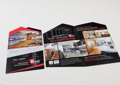 Project: Kerr Construction – Direct Mail